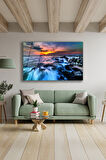 Dekoratif Duvar Tablosu Temperli Cam Tablo 72 x 46 cm