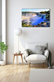 Dekoratif Duvar Tablosu Temperli Cam Tablo 72 x 46 cm
