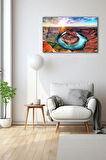 Dekoratif Duvar Tablosu Temperli Cam Tablo 72 x 46 cm