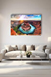 Dekoratif Duvar Tablosu Temperli Cam Tablo 72 x 46 cm