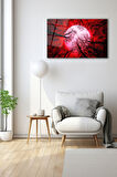 Dekoratif Duvar Tablosu Temperli Cam Tablo 72 x 46 cm