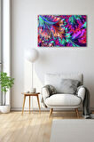 Dekoratif Duvar Tablosu Temperli Cam Tablo 72 x 46 cm