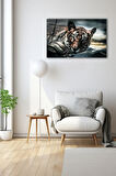 Dekoratif Duvar Tablosu Temperli Cam Tablo 72 x 46 cm