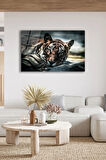 Dekoratif Duvar Tablosu Temperli Cam Tablo 72 x 46 cm