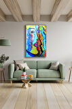 Dekoratif Duvar Tablosu Temperli Cam Tablo 72 x 46 cm