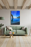 Dekoratif Duvar Tablosu Temperli Cam Tablo 72 x 46 cm