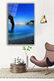Dekoratif Duvar Tablosu Temperli Cam Tablo 72 x 46 cm