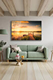 Dekoratif Duvar Tablosu Temperli Cam Tablo 72 x 46 cm