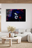 Dekoratif Duvar Tablosu Temperli Cam Tablo 72 x 46 cm