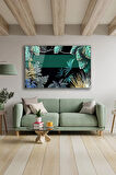 Dekoratif Duvar Tablosu Temperli Cam Tablo 72 x 46 cm