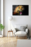 Dekoratif Duvar Tablosu Temperli Cam Tablo 72 x 46 cm