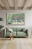 Dekoratif Duvar Tablosu Temperli Cam Tablo 72 x 46 cm