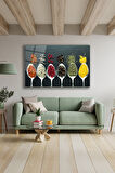 Dekoratif Duvar Tablosu Temperli Cam Tablo 72 x 46 cm