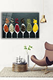 Dekoratif Duvar Tablosu Temperli Cam Tablo 72 x 46 cm