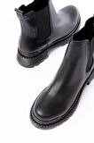2051-2137 Siyah Lastikli Günlük Kadın Bot