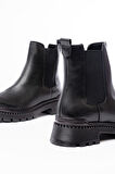 2051-2137 Siyah Lastikli Günlük Kadın Bot