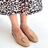 Canka Nude Cilt Babet Ayakkabı