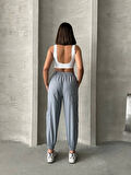 Jogger lastik paça pantolon