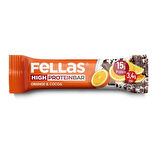 Fellas Yüksek Protein Bar - Portakallı ve Kakaolu 45g (3 Adet)