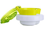 Contigo Bueno Snack Straw Robot Green 350 ml Çocuk Suluk