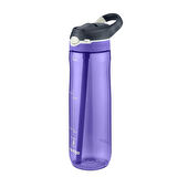 Contigo Cortland Tren Tek El Bas İç Kapaklı Su Matarası 720ml 2191383 - Koyu Mor
