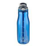 Contigo Ashland Tren Tek El Bas İç Kapaklı Su Matarası 1200ml - Mavi