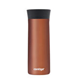 Contigo Pinnacle Autoseal Termos Bardak 420ML - Kahverengi
