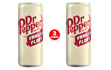 Dr Pepper Vanilla Float - Vanilyalı Gazlı İçecek 330 ml x 2 ADET
