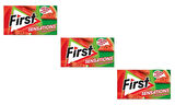 First Sensations Karpuz Aromalı Şekersiz Tatlandırıcılı Sakız 3'lü Paket