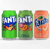 Fanta Peach-Mango-Exotic Üçlü Tadım Seti