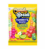 Candy Break Tommy's Bear Sour Tatlı-Ekşi Vegan Jelibon 128 gr