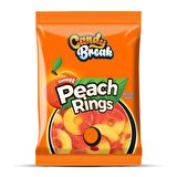 Candy Break Peach Rings Şeftali Aromalı Yumuşak Şeker 113 Gr