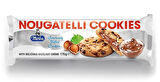 Merba Nougatelli Cookies Bitter Çikolatalı Kakaolu Fındık Kremalı Dolgulu Kurabiye 175 Gr. (1 Paket)