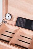 Humidor / Puro Saklama Kutusu Kahverengi - Siyah
