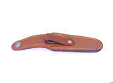 Deri Çakı Kılıfı - Taba 13 cm