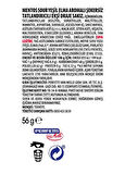 Mentos Sour Yeşil Elma Aromalı Şekersiz-Tatlandırıcılı Ekşi Draje Sakız 56g (2 ADET)