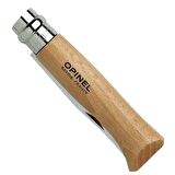 Opinel Inox No 8 Kayın Saplı Paslanmaz Çelik Trekking Çakı - Naturel