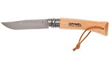 Opinel Inox No 7 Gürgen Saplı Paslanmaz Çelik Trekking Çakı - Naturel