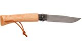 Opinel Inox No 7 Gürgen Saplı Paslanmaz Çelik Trekking Çakı - Naturel