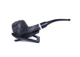 Pipsan Pipo Gravür İşlemeli Half Bent - Siyah