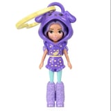 Polly Pocket ve Maceraları Ana Karakter Bebeği Anahtarlık JMN38 - Muz Desenli-Mor Kapüşonlu