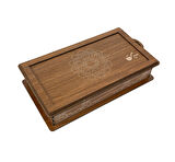 Özel Ahşap Kutusunda Şahin Pipo Seti Model - 5