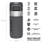 Stanley The Quick Flip Paslanmaz Çelik Termos Bardak 0.47 LT - Charcoal