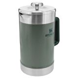 Stanley Klasik French Press Termos 1.4 Lt - Hammertone Green