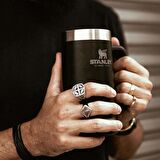 Stanley Adventure Vakumlu Kuplu Bardak 0,70 Lt - Matte Black Pebble