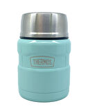 SK-3002 470ml Stainless King Kaşıklı Yemek Termosu - Açık Mavi
