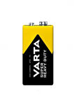 Varta Çinko Karbon Pil - 9V
