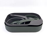 Wildo Camp-a-Box Duo Light Yemek Seti - Zeytin