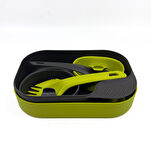 Wildo Camp-a-Box Duo Light Yemek Seti - Limon Yeşili