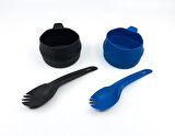 Wildo Camp-a-Box Duo Light Yemek Seti - Mavi